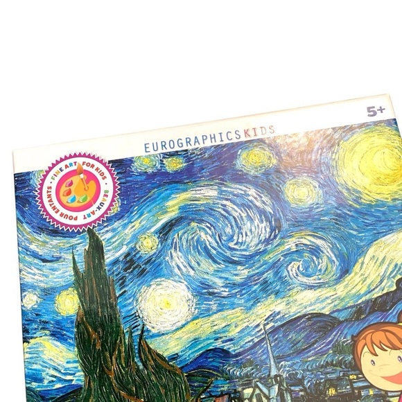 EuroGraphics Starry Night by Vincent Van Gogh 100-Piece Puzzle - Picture 2 of 6
